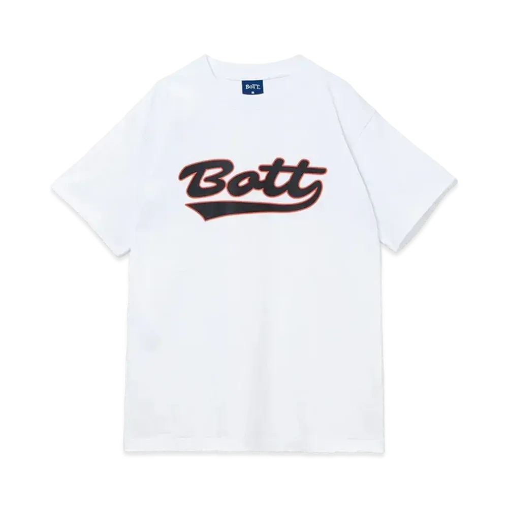 BoTT Script Logo Tee "White"