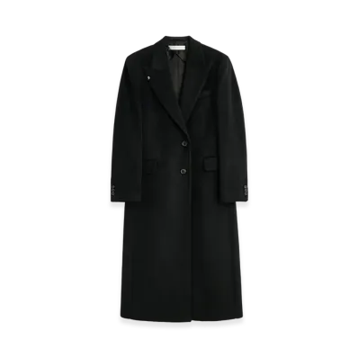 OUR LEGACY Manta Coat "Black Hairy Wool"