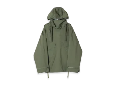 HYKE Pertex Salvage Parka "Olive Drab"