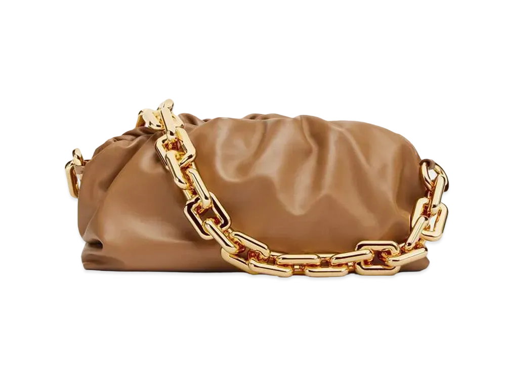 Bottega Veneta Chain Pouch "Teak"