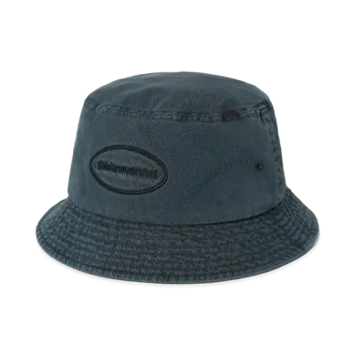 thisisneverthat Overdyed E/T-Logo Bucket Hat "Dusty Blue"