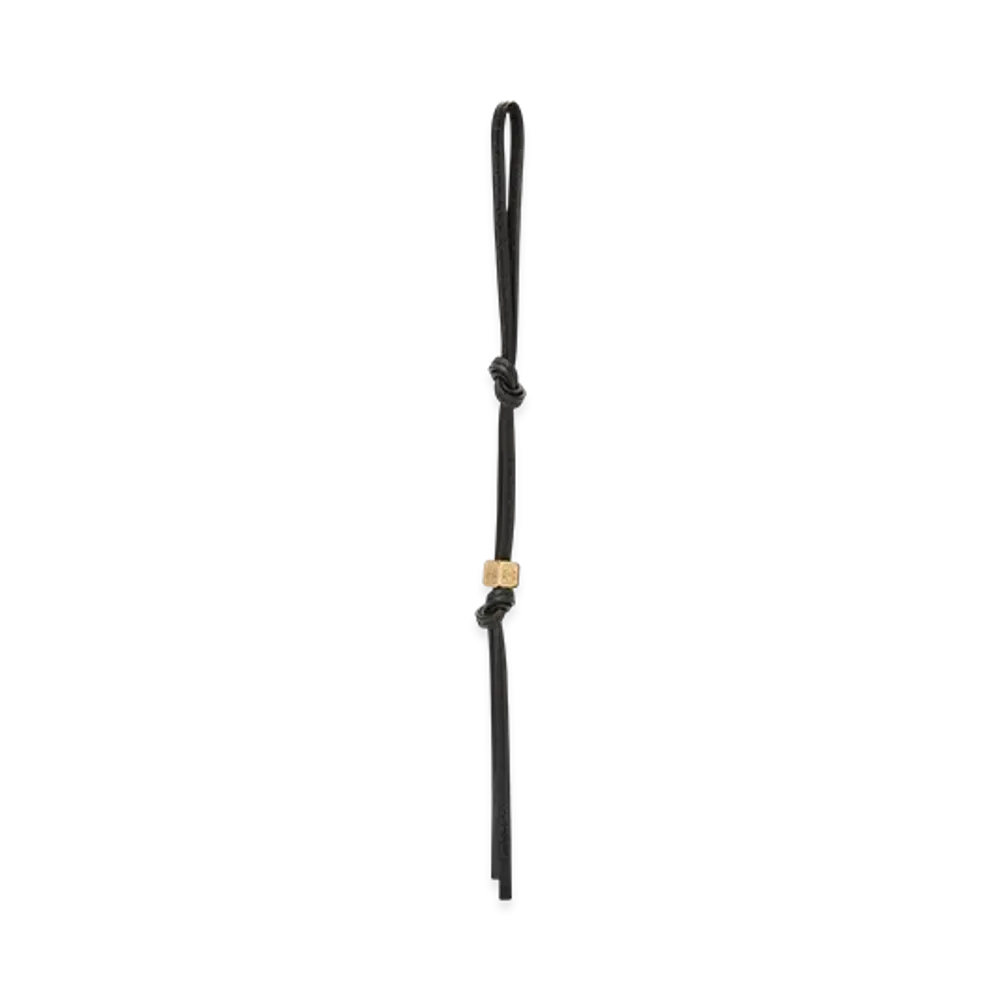 LOEWE Small Anagram Strap "Black Tonal/Gold"