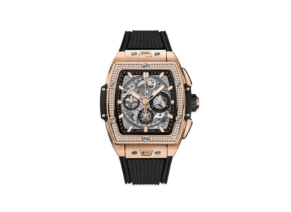 HUBLOT Spirit of Big Bang King Gold Diamonds 42mm