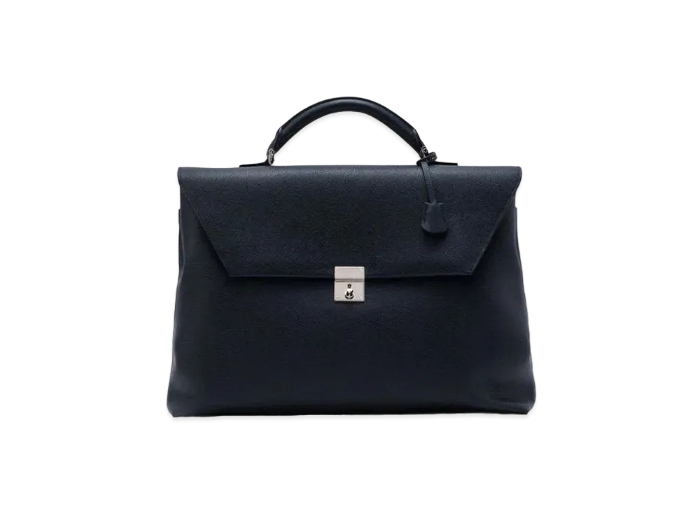 Valextra Briefcase "Navy"