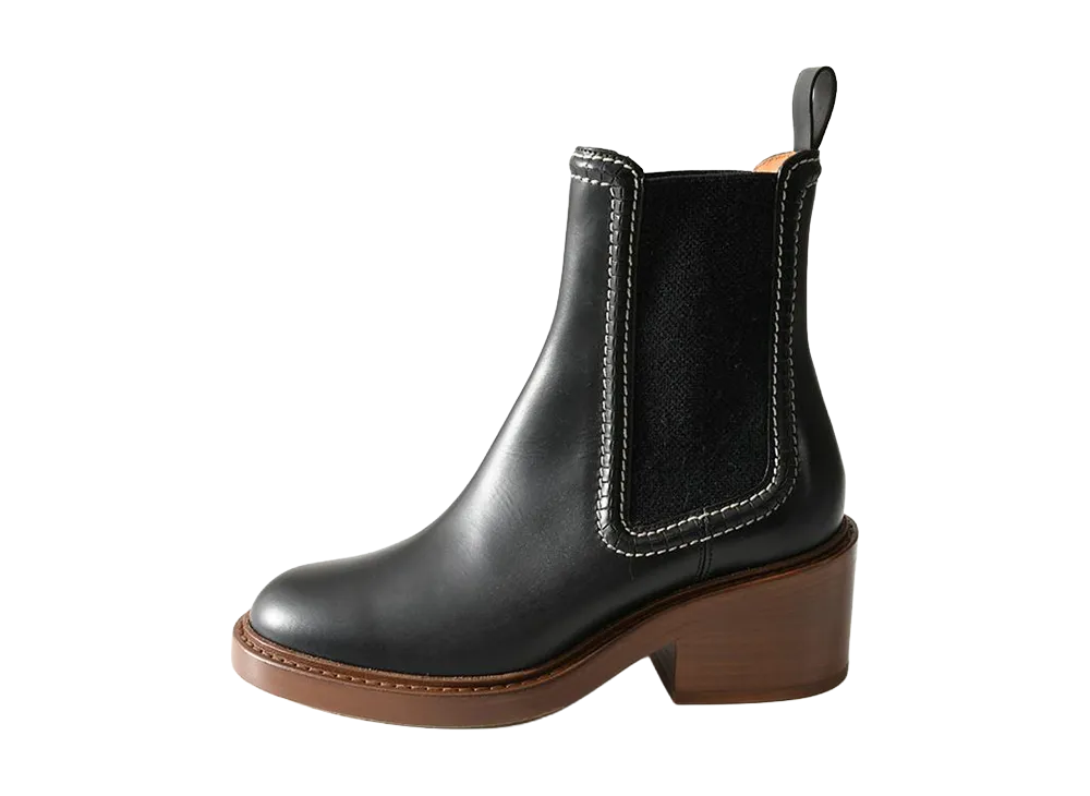 Chloe Women's Mallo Ankle Boots "Black"