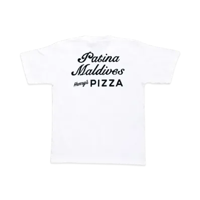 VERDY x Patina Maldives x Henry's PIZZA Tee "White"