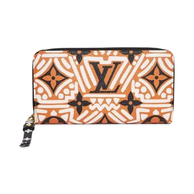 Louis Vuitton Crafty Zippy Wallet "Creme Caramel"