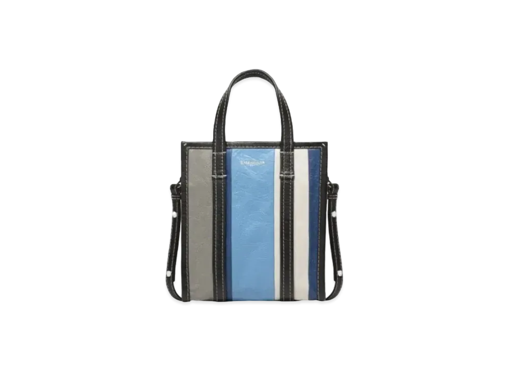 BALENCIAGA Bazaar Extra Small Shopping Bag "Blue"