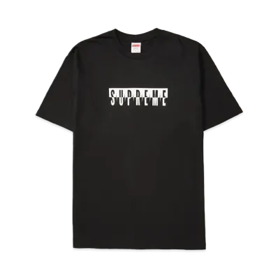 Supreme Split Tee "Black"