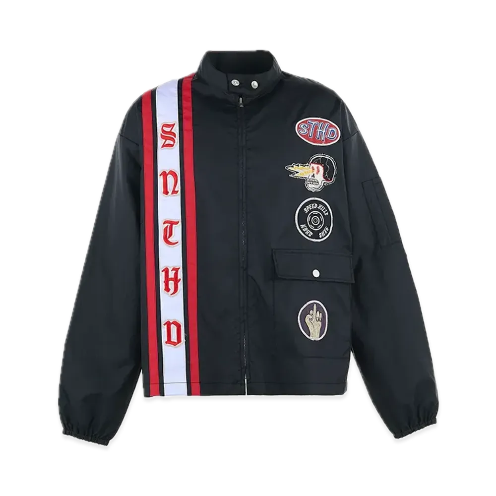 SAINT Mxxxxxx x NEIGHBORHOOD Nylon Jacket_Sthd.Jacketsnthd "Black"