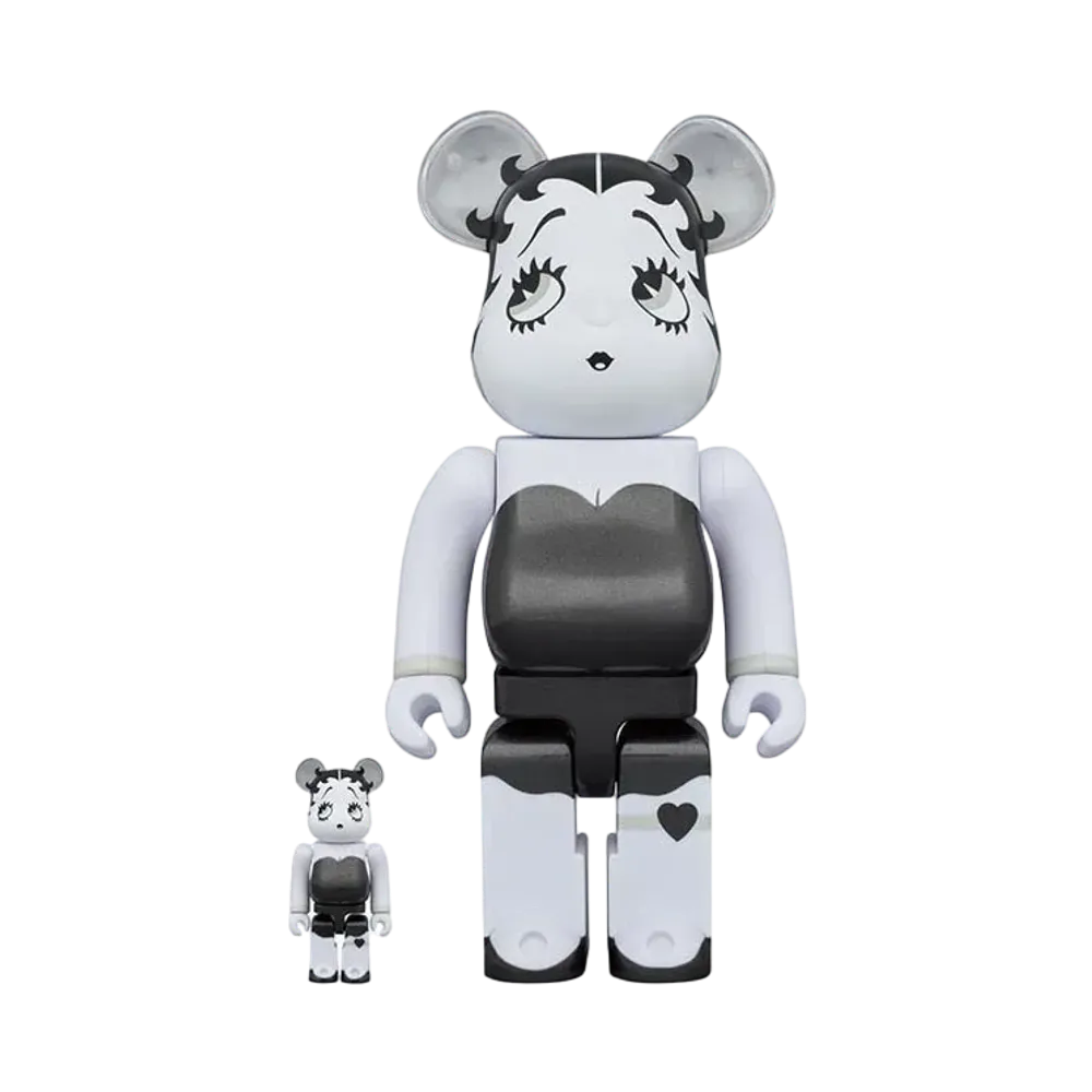 Bearbrick Betty Boop(Tm) Black & White Ver. 100% & 400%