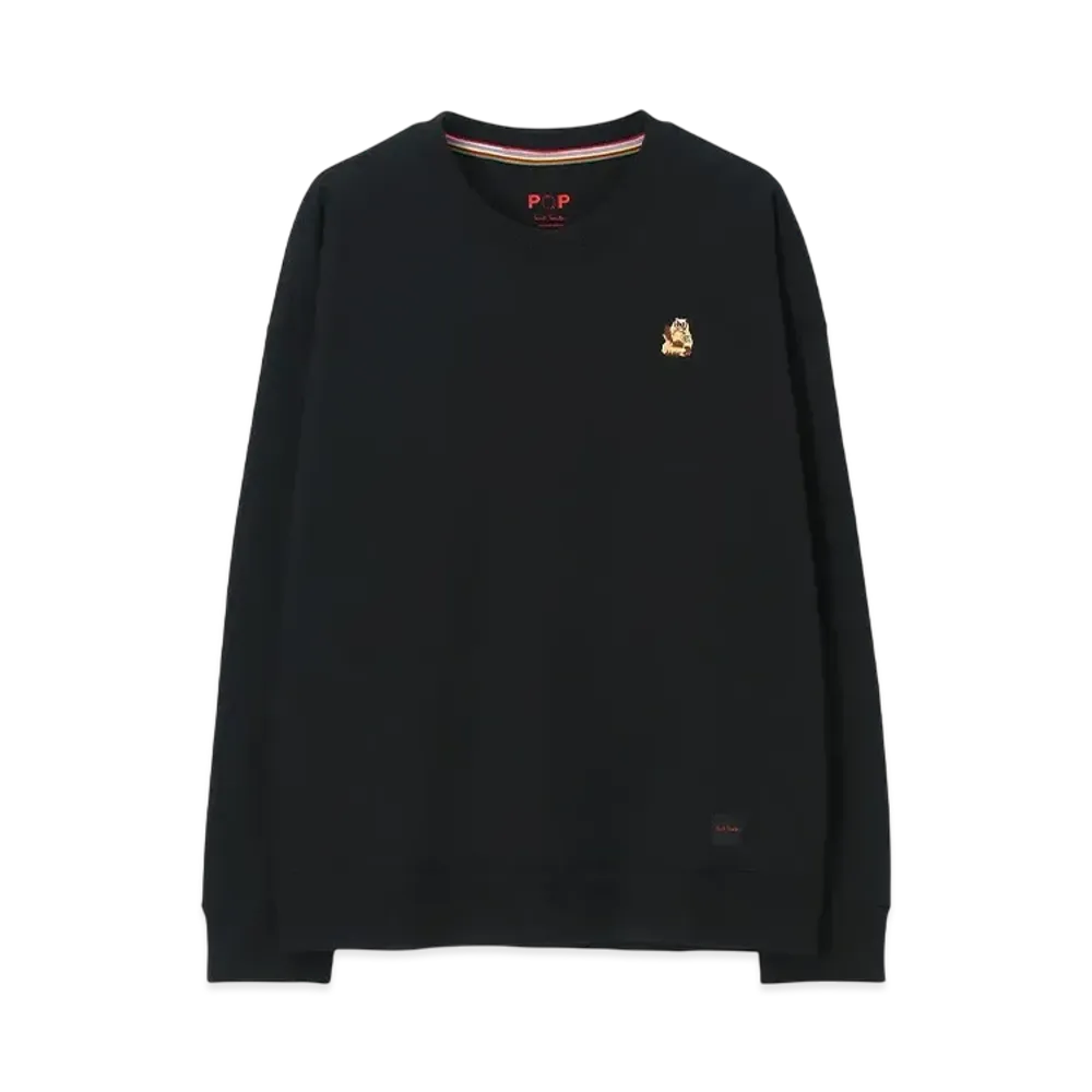 Paul Smith Mountain Bear Long Sleeve Tee "Black"