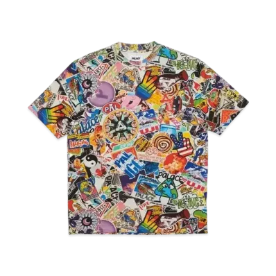 PALACE STICKER PACK T-SHIRT "Multi"