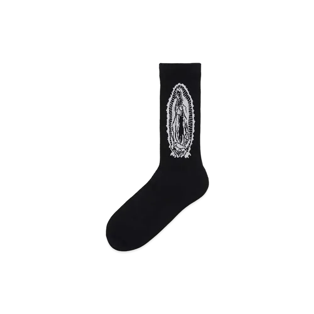WACKO MARIA Maria Jacquard Socks "Black"