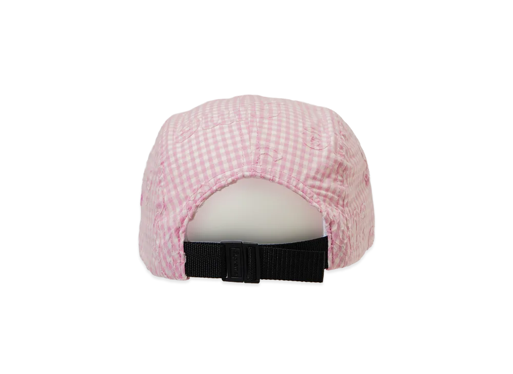 Supreme Monogram Gingham Camp Cap 