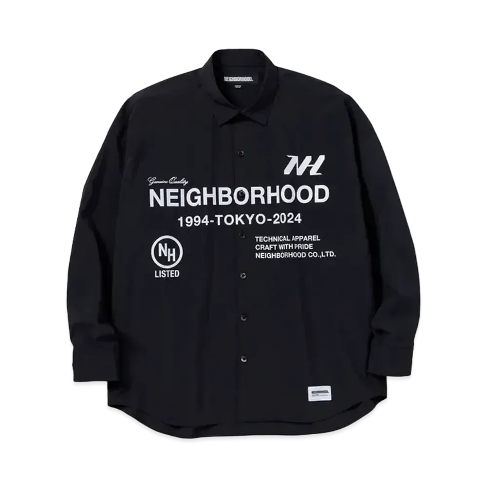 NEIGHBORHOOD Over Shirt LS "Black"