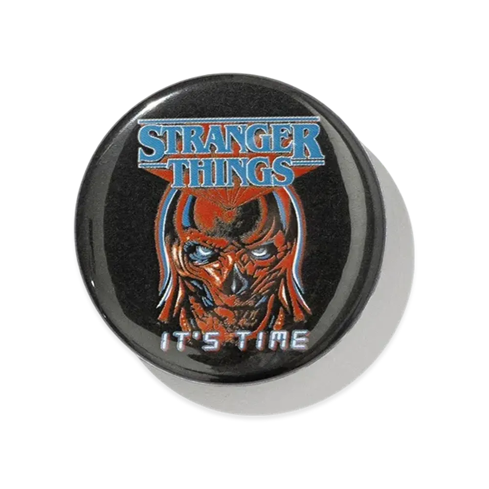 Netflix Stranger Things x V.A. Can Badge 38mm "Black"