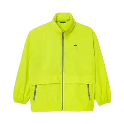LACOSTE Water Repellent Windproof Nylon Jacket "Yellow"