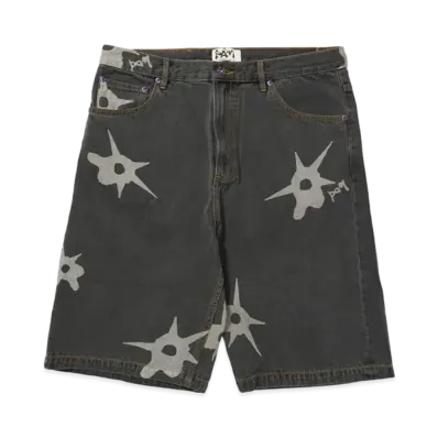 P.A.M. LUNACY TROOP SHORTS "AOP"