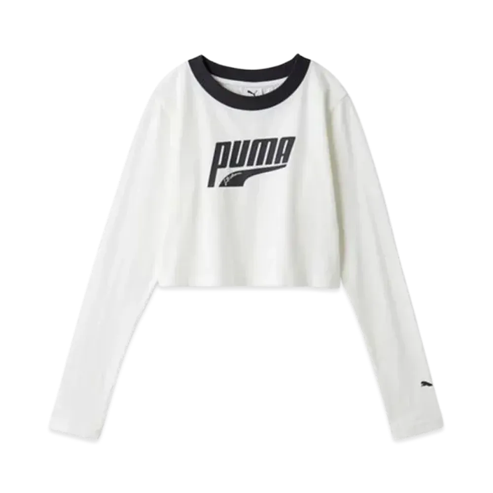 PUMA x LILY BROWN Graphic Print T-shirt "White"