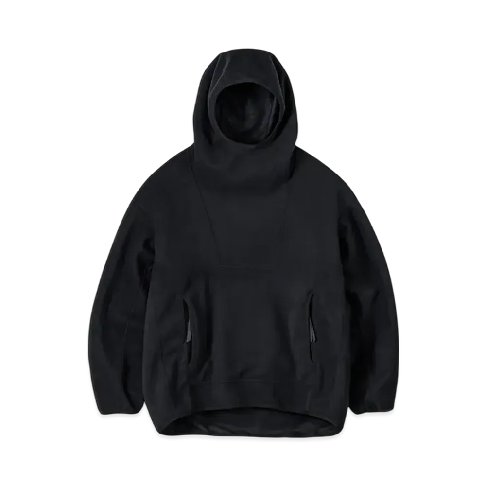 Graphpaper Micro Fleece Hoodie "Black"