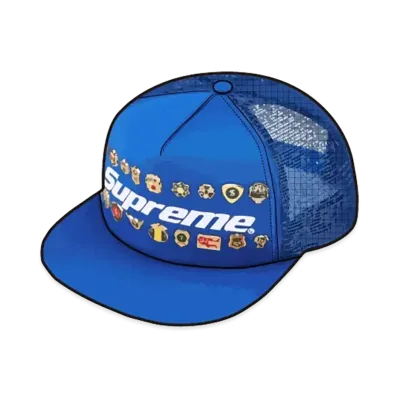 Supreme Pins Mesh Back 5-Panel "Royal"