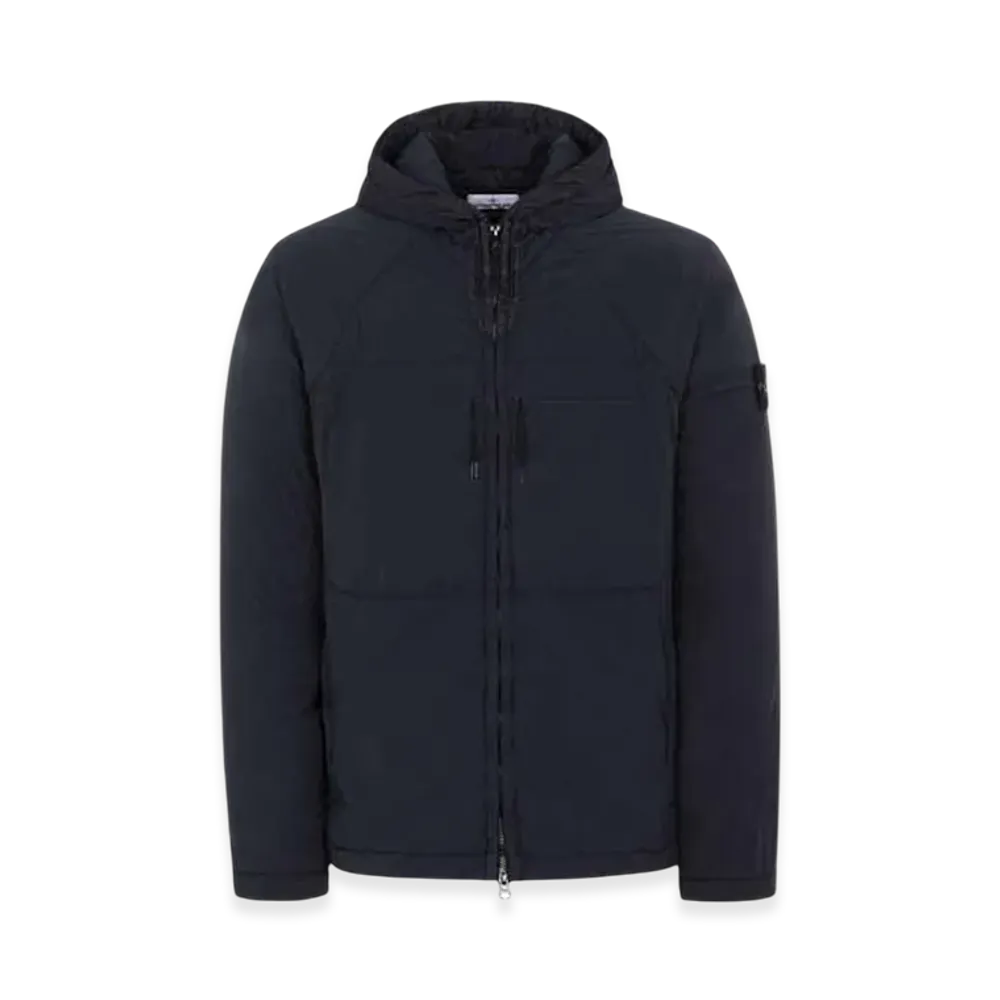 Stone Island 41228 Comfort Tech Composite Light Hooded Jacket - 20FW "Navy Blue"