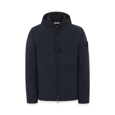 Stone Island 41228 Comfort Tech Composite Light Hooded Jacket - 20FW "Navy Blue"