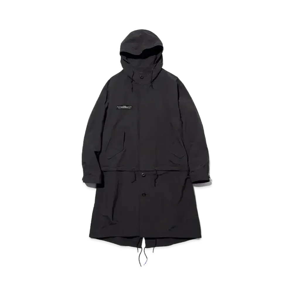 GU x UNDERCOVER 2WAY Oversized Mod Coat "Black"
