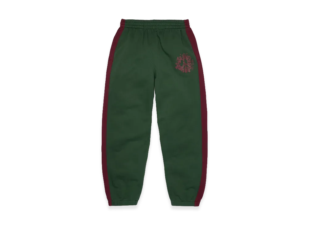 DENIM TEARS Denim U Paneled Sweatpant "Green"