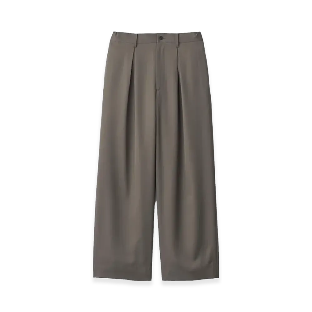 ssstein Easy Wide Trousers "Khaki Beige"