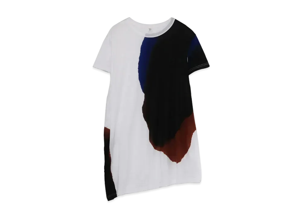 Yohji Yamamoto Y's RUN P PLAIN STICH UNBALANCE T "Blue"