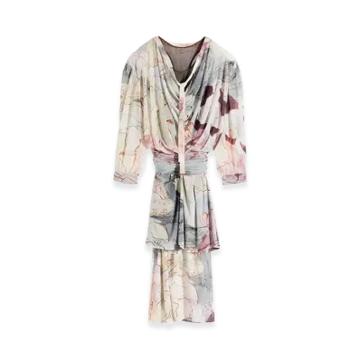 LEMAIRE Women's Mesh Double Layer Dress "Multicolor"
