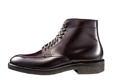 ALDEN Tanker Boot 379X Shell Cordovan "#8 Dark Burgundy" 4540H D Plantation Crepe Sole