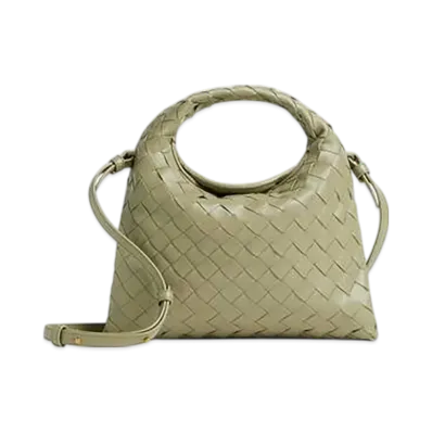 Bottega Veneta Mini Hop "Travertine"