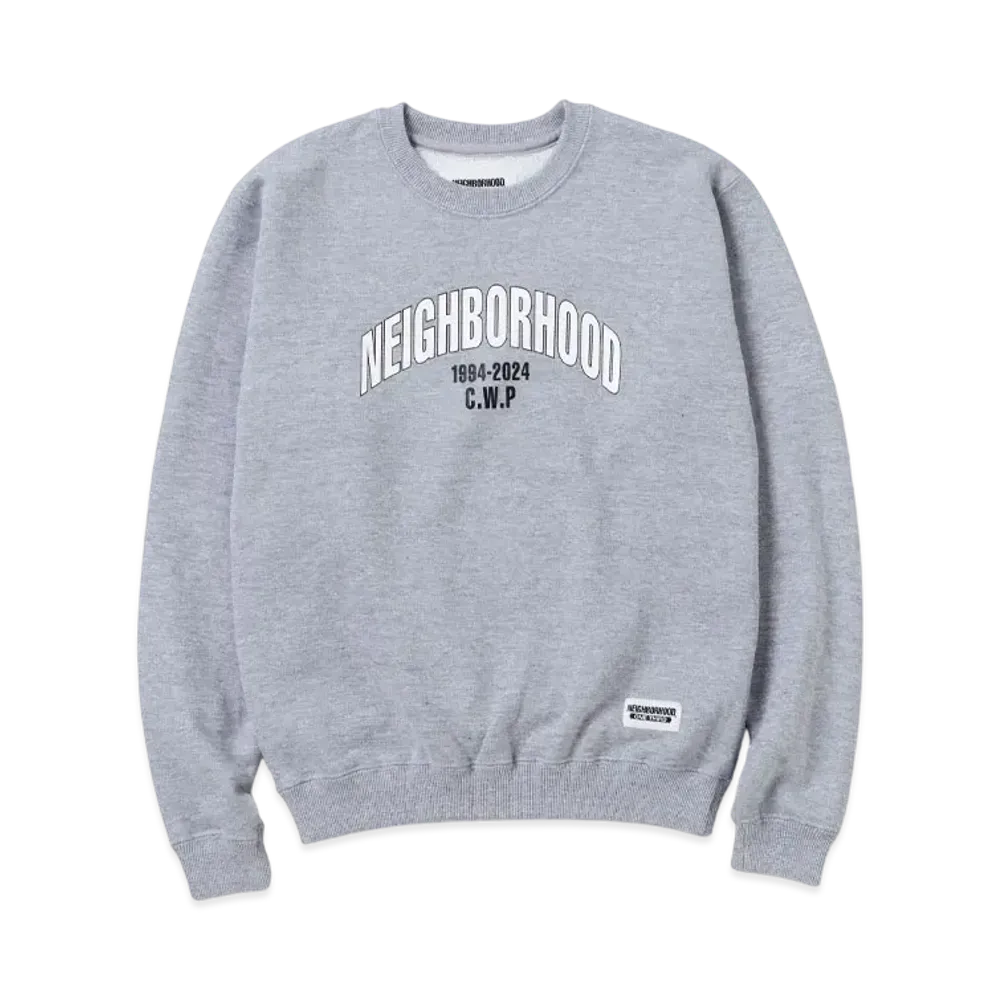 NEIGHBORHOOD OT . Sweat Shirt LS-2 "Gray"