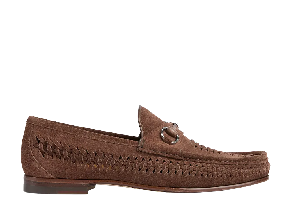 GUCCI Horsebit 1953 Loafer "Brown Suede"