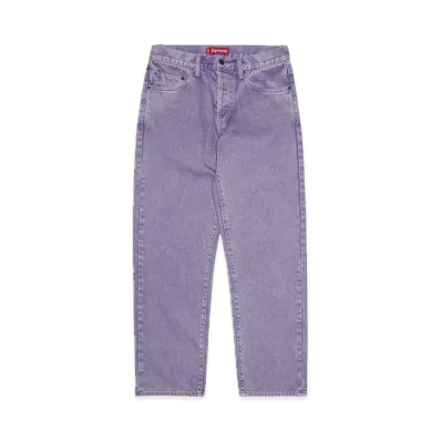 Supreme Regular Jean "Lavender"(24SS)