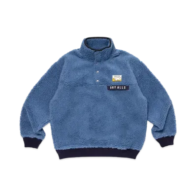 HUMAN MADE Boa Fleece Pullover "Blue"