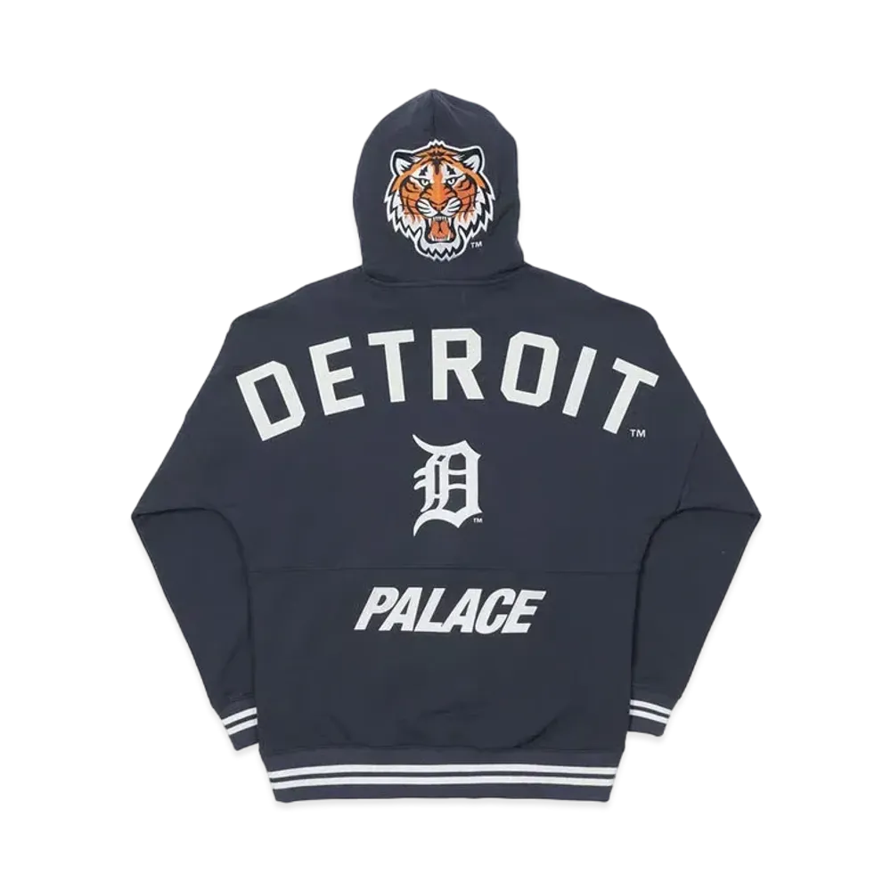 PALACE DETROIT TIGERS NEW ERA DROP SHOULDER HOOD "Navy"