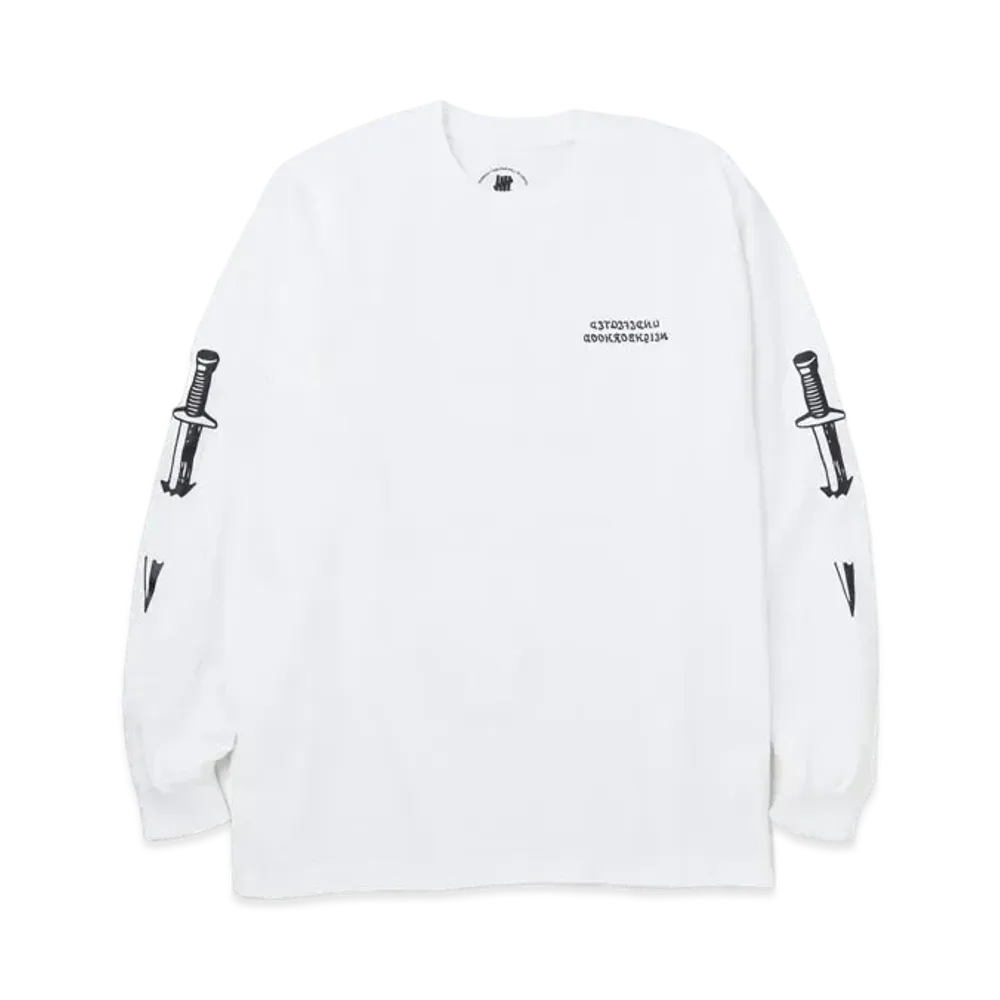 NEIGHBORHOOD UNDEFEATED NHUF / C-TEE . LS "White"