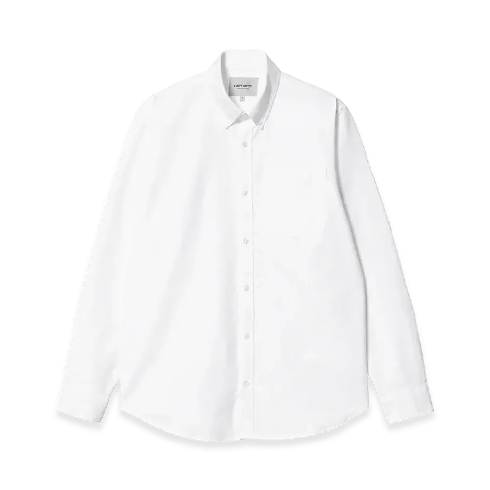 Carhartt WIP L/S C-Logo Shirt "White/White"