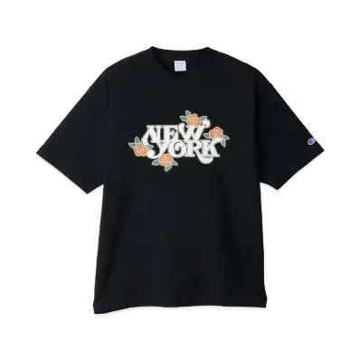 Champion x Yusuke Komori Short Sleeve T-Shirt "Black"