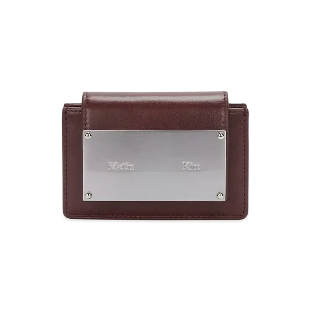 Matin Kim Vintage Accordion Wallet "Brown"