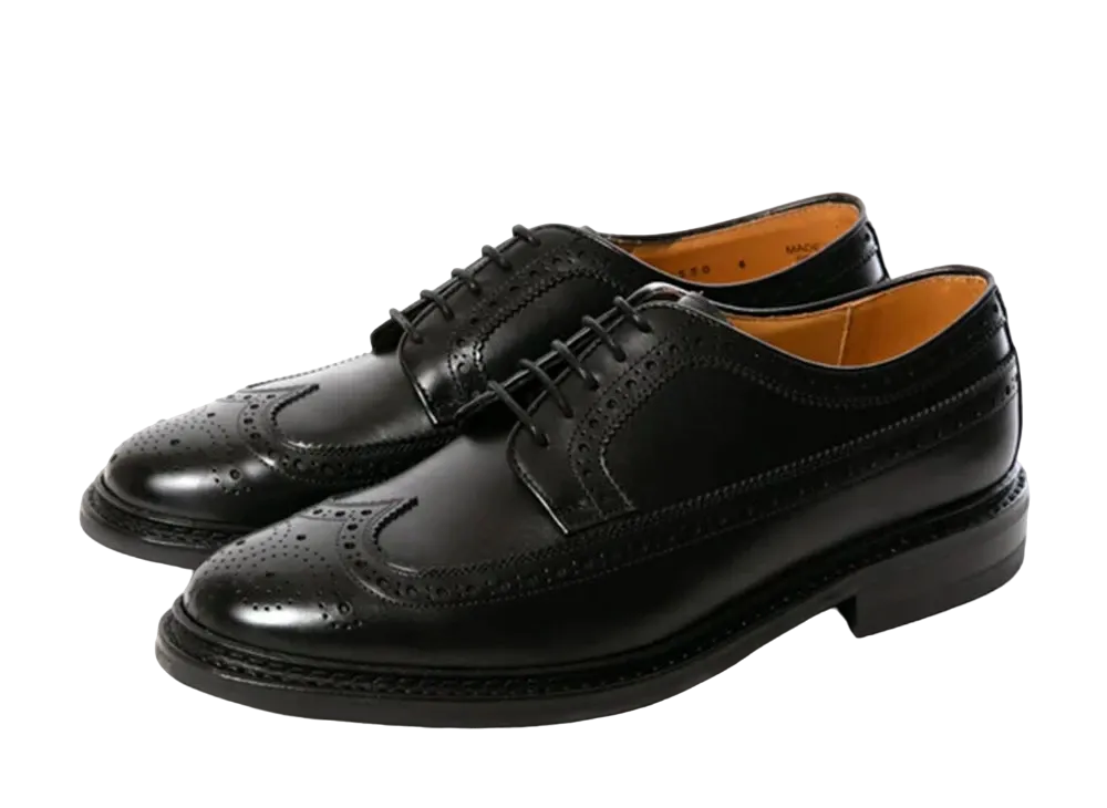 Berwick Wing Tip HO223 Box Calf "Black" 4550BCDABK Wide