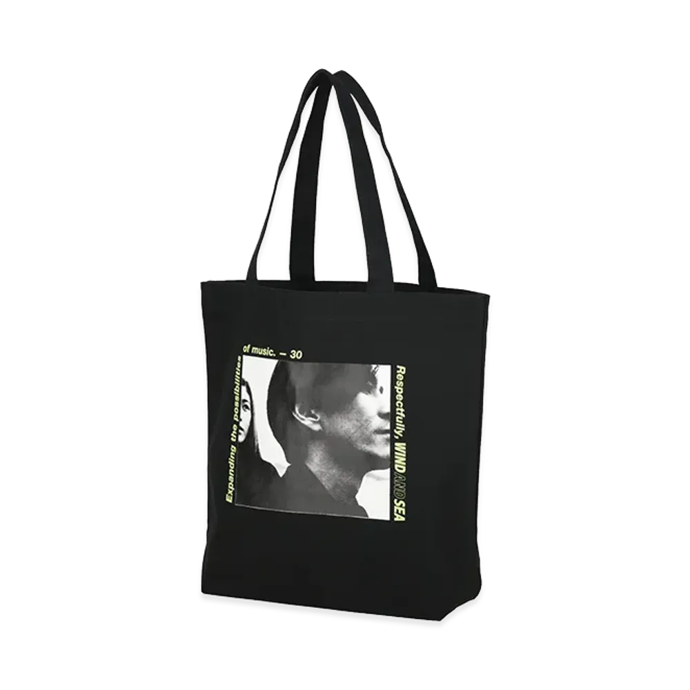 WIND AND SEA x Globe Tote Bag "Black"