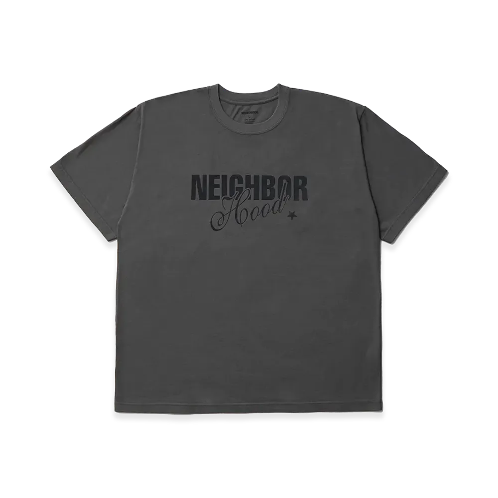 NEIGHBORHOOD NH . Tee SS-9 "Charcoal"