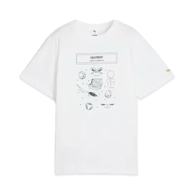 PUMA x Harry Potter Boys Relax Graphic Short Sleeve T-Shirt "Puma White"