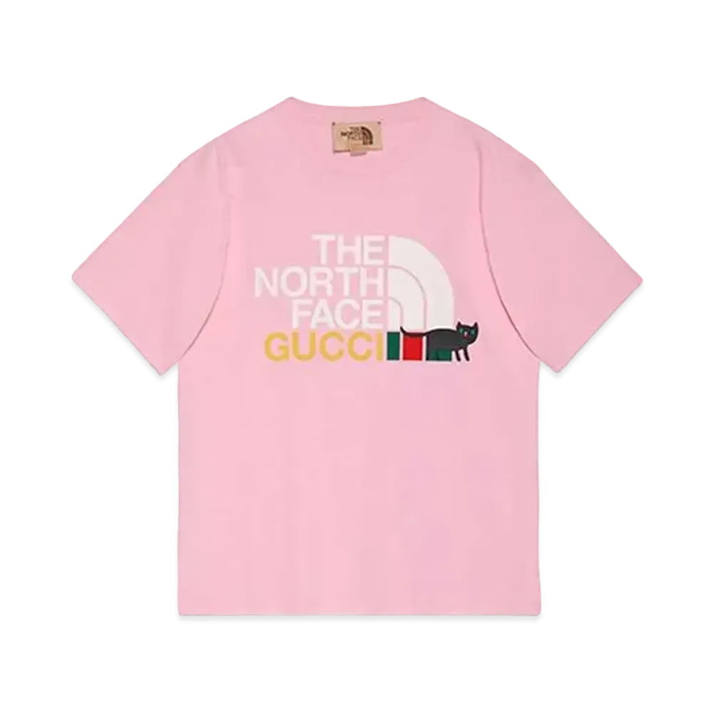 Gucci x The North Face S/S OVER T-SHIRT "Pink"