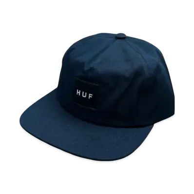 HUF Set Box Snapback "Navy"
